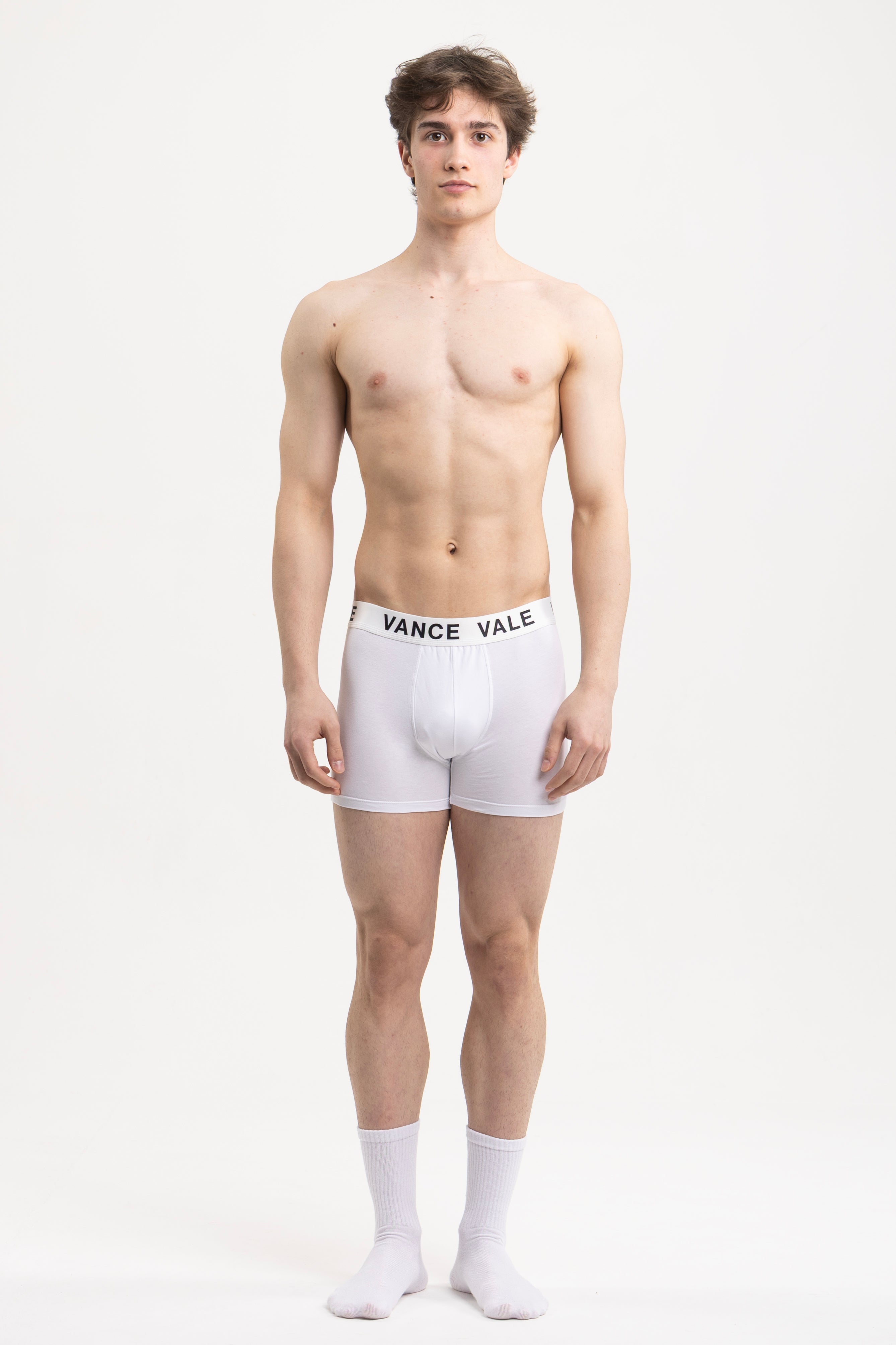 Pure White - Erkek 3'lü Boxer