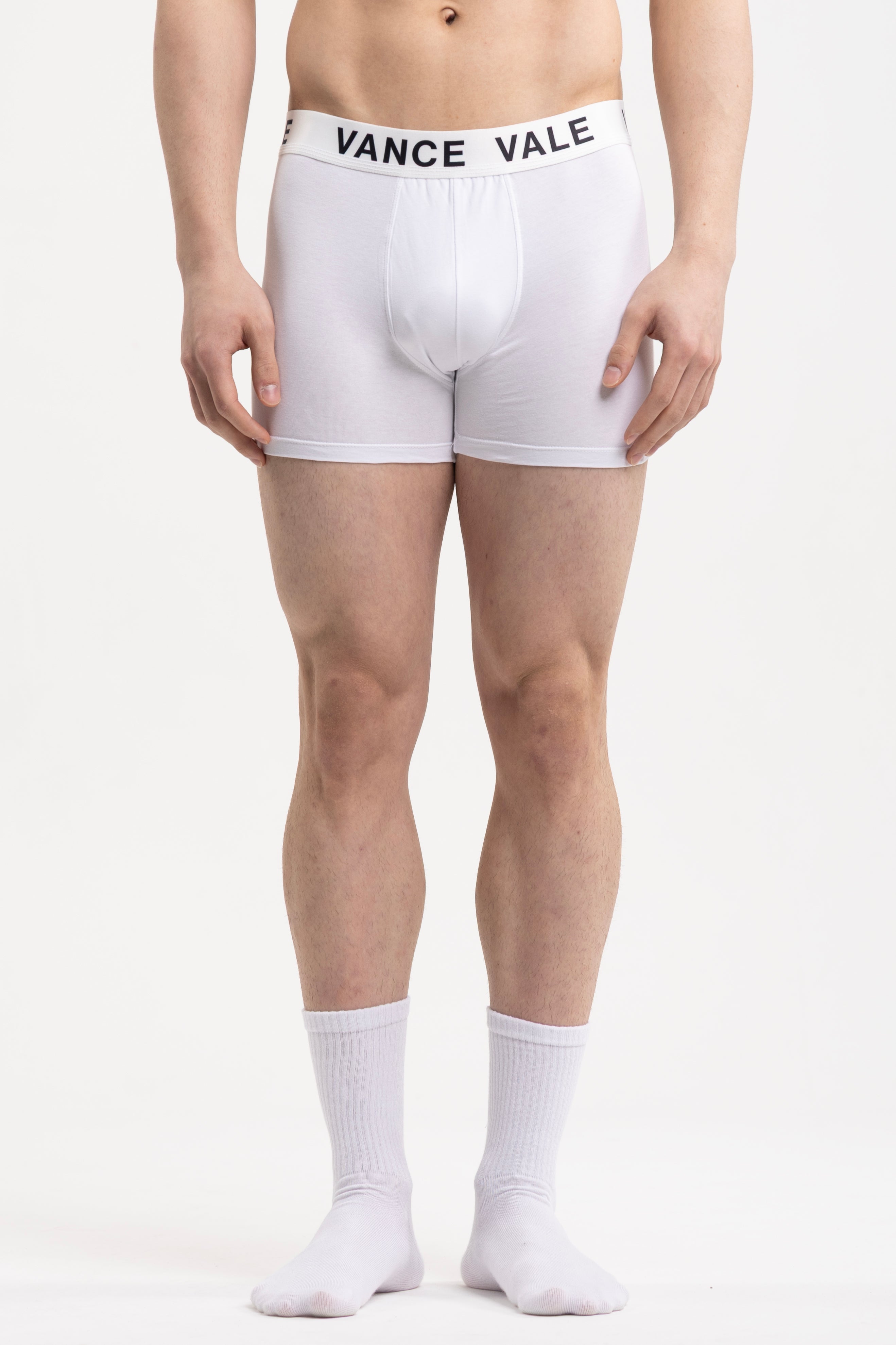 Pure White - Erkek 3'lü Boxer
