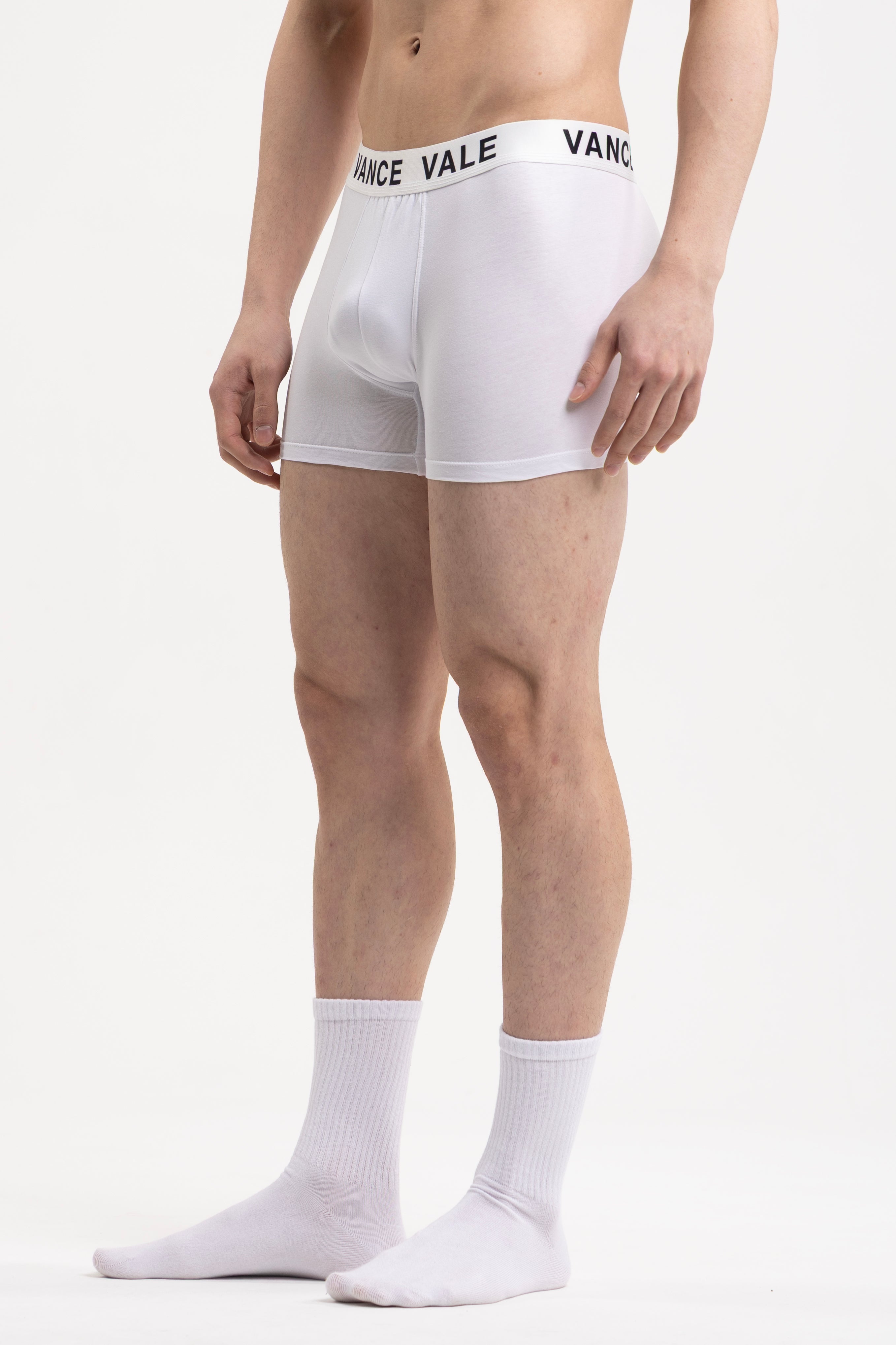 Pure White - Erkek 3'lü Boxer