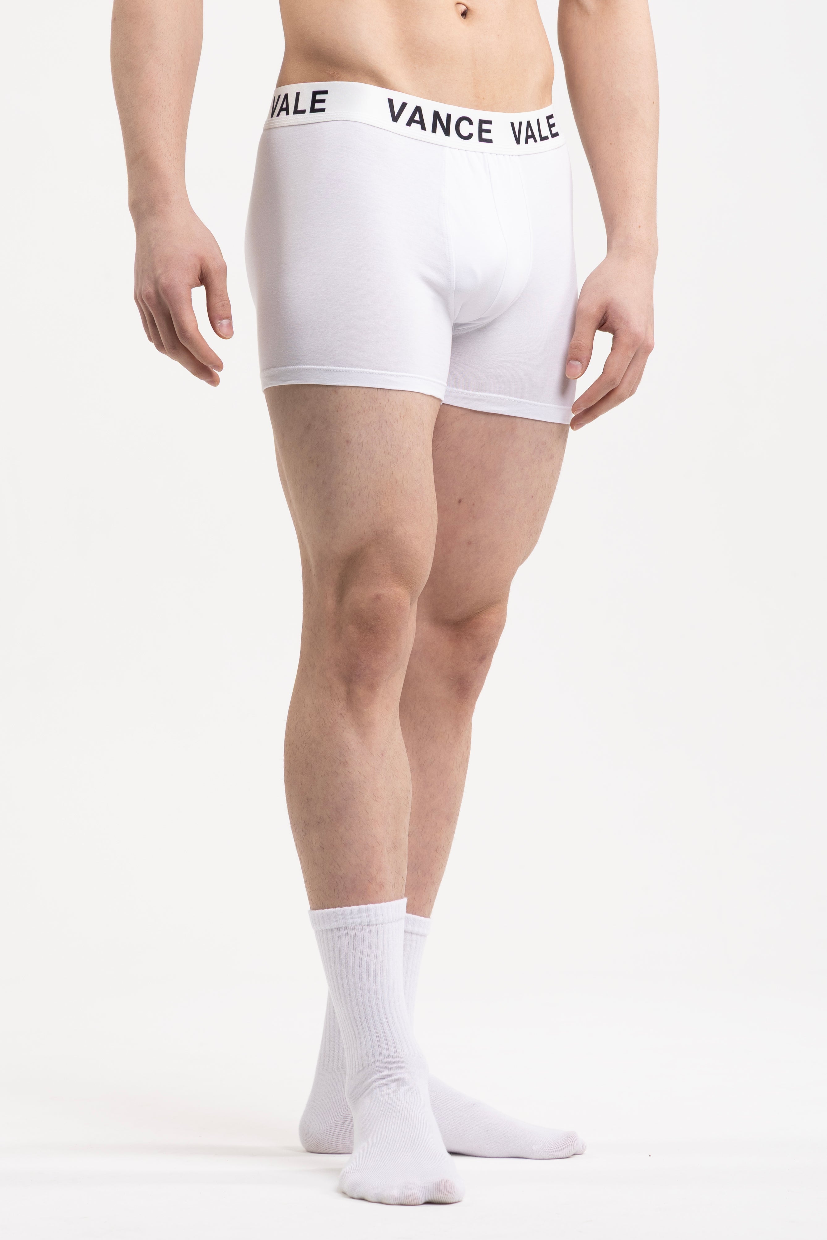 Pure White - Erkek 3'lü Boxer