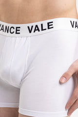 Pure White - Erkek 3'lü Boxer