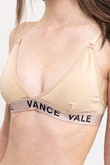 Barely There Bralet - Gilded Beige