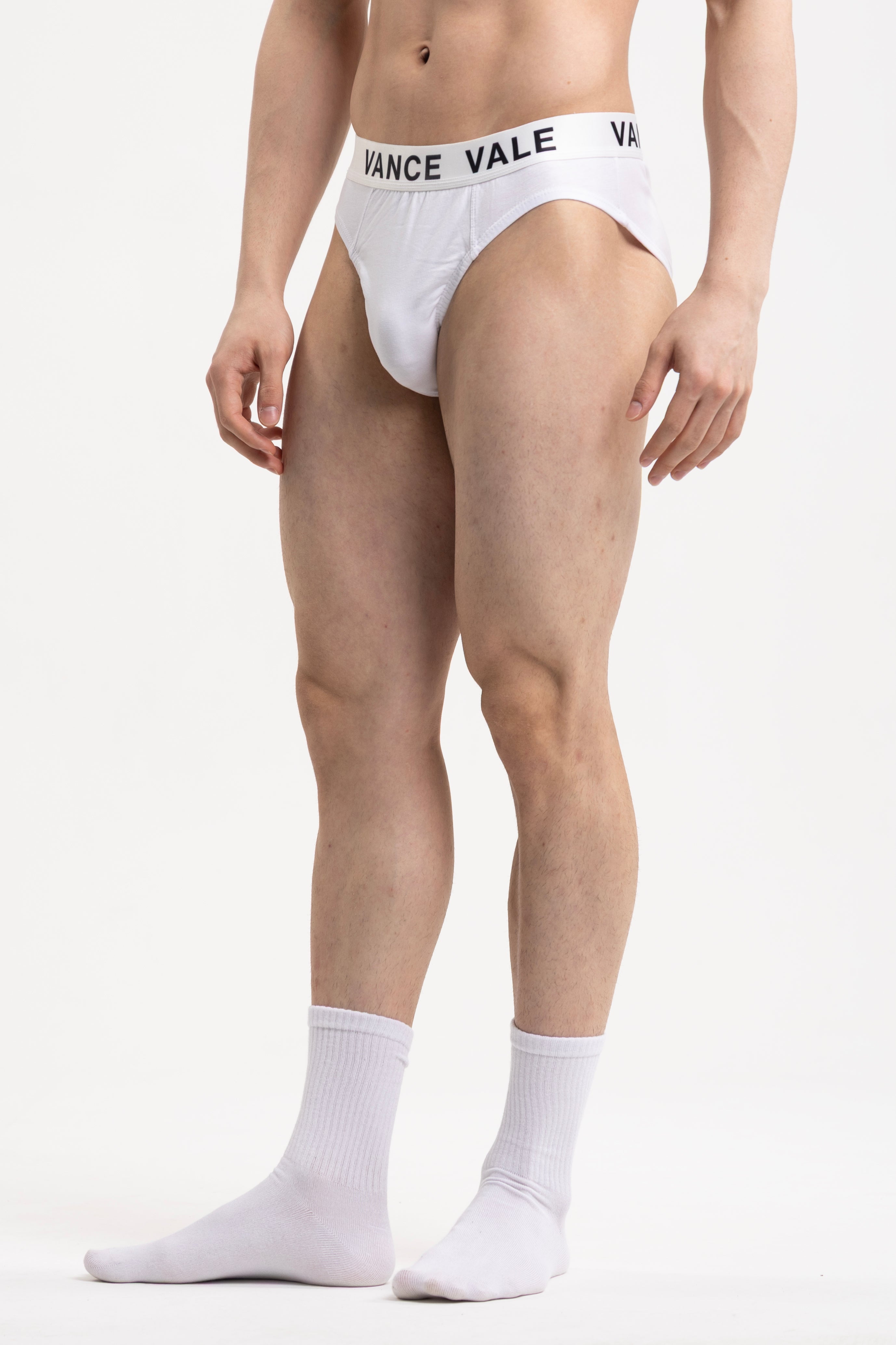 Pure White - Erkek 3'lü Slip