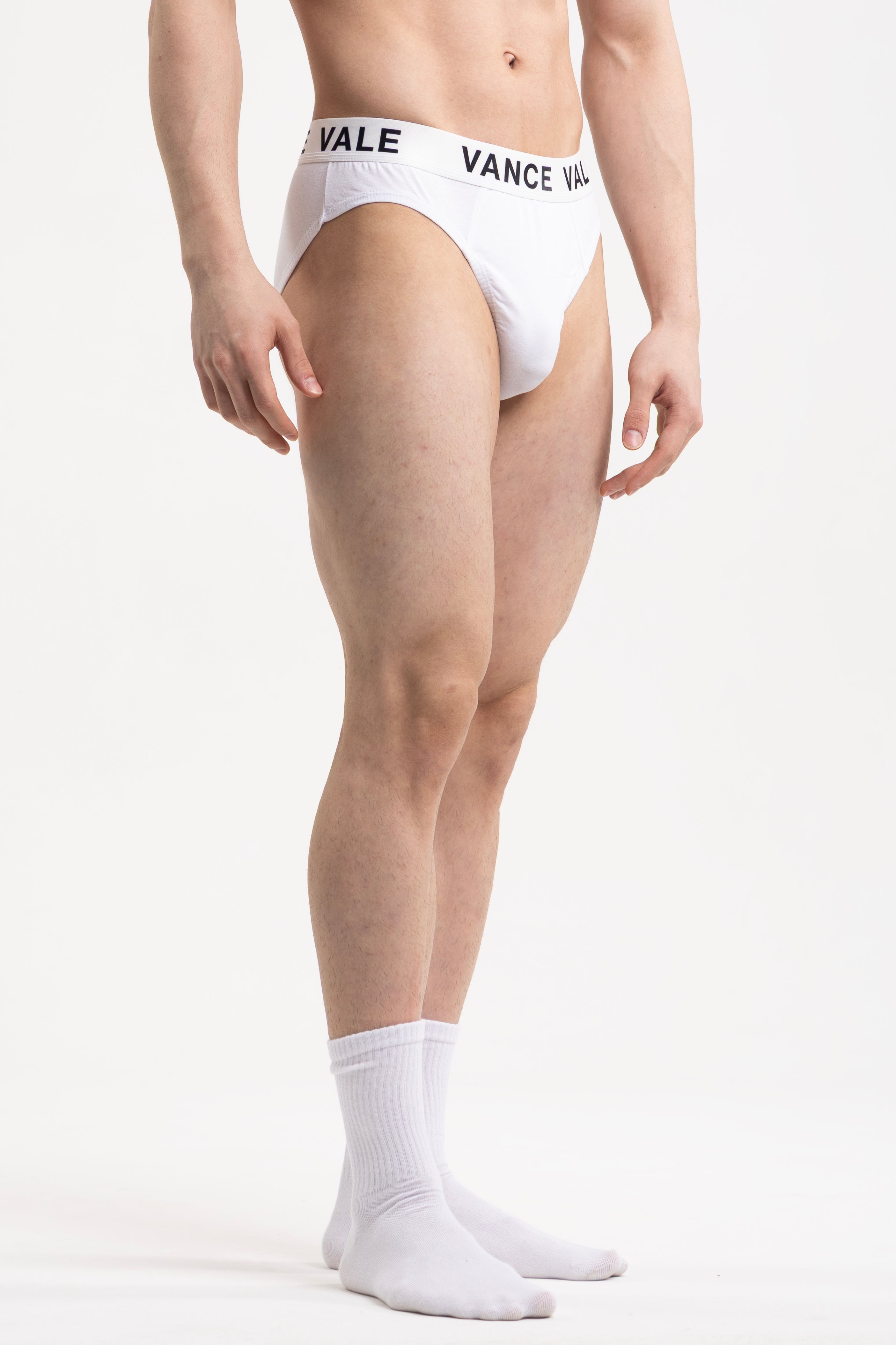 Pure White - Erkek 3'lü Slip